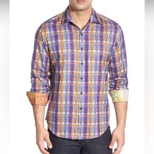 Robert Graham “Nasir” Classic Fit Mens Size Small.